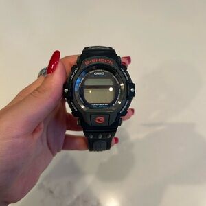 Casio G-Shock Black with Red Accents Smartwatch